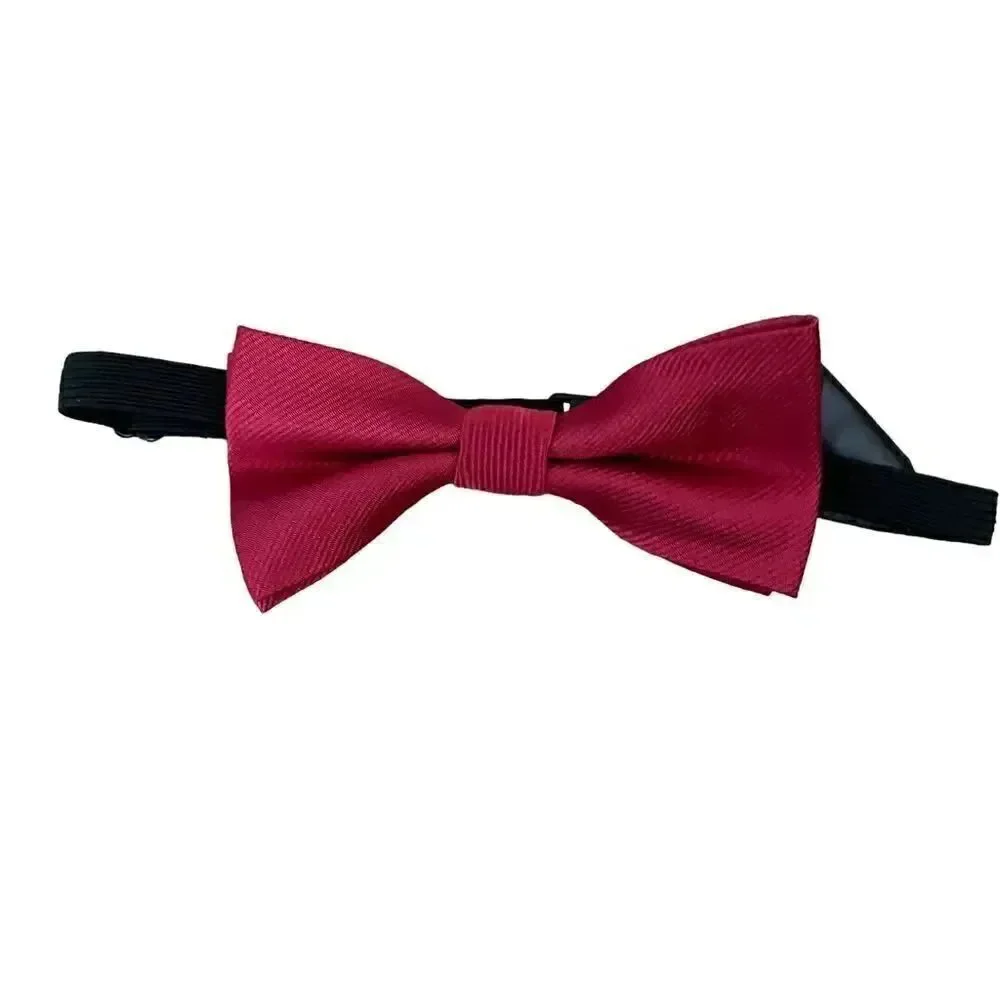 H&M Ruby Red Bow Tie Special Occasion Holidays Bundle Sz 6X & 10